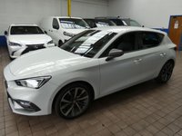 USED 2021 SEAT LEON 1.5 TSI EVO FR SPORT 5d 129 BHP SAT NAV PART LEATHER HEATED SEATS CRUISE CONTROL PARKING SENSORS 1 OWNER EXCELLENT SERVICE HISTORY 6 MONTHS GOLD WARRANTY