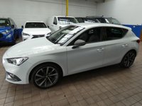 USED 2021 SEAT LEON 1.5 TSI EVO FR SPORT 5d 129 BHP SAT NAV PART LEATHER HEATED SEATS CRUISE CONTROL PARKING SENSORS 1 OWNER EXCELLENT SERVICE HISTORY 6 MONTHS GOLD WARRANTY