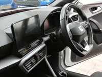 USED 2021 SEAT LEON 1.5 TSI EVO FR SPORT 5d 129 BHP SAT NAV PART LEATHER HEATED SEATS CRUISE CONTROL PARKING SENSORS 1 OWNER EXCELLENT SERVICE HISTORY 6 MONTHS GOLD WARRANTY