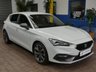 USED 2021 SEAT LEON 1.5 TSI EVO FR SPORT 5d 129 BHP SAT NAV PART LEATHER HEATED SEATS CRUISE CONTROL PARKING SENSORS 1 OWNER EXCELLENT SERVICE HISTORY 6 MONTHS GOLD WARRANTY