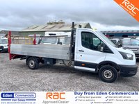 USED 2020 70 FORD TRANSIT 2.0 350 LEADER C/C ECOBLUE 5d 129 BHP | DROPSIDE TAILLIFT RAC Dealership with 200+ Vans