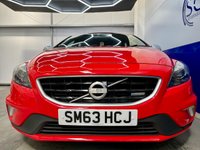 USED 2014 63 VOLVO V40 1.6 D2 R-Design Lux Hatchback 5dr Diesel Manual Euro 5 (s/s) (115 ps) DAB,Cruise,HeatedLeather,&pound;0Tax