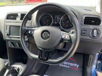 USED 2016 16 VOLKSWAGEN POLO 1.2 MATCH TSI 5d 89 BHP Low Miles Ulez Compliant