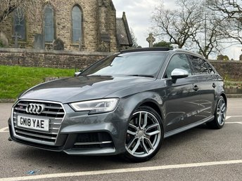 2018 AUDI A3 2.0L S3 SPORTBACK TFSI QUATTRO 5d 306 BHP £22500.00