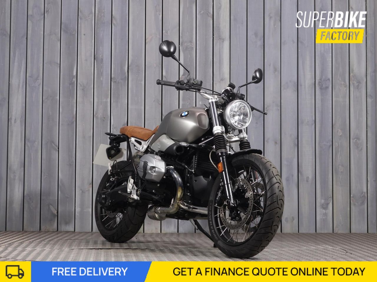 2018 BMW R NINET SCRAMBLER GREY with 3239 miles Used Motorbikes