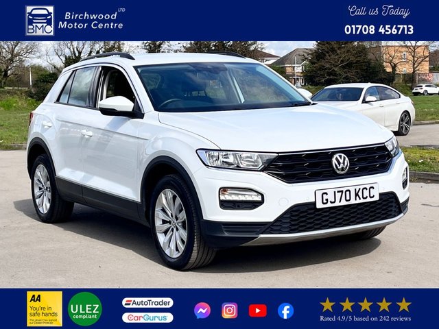 View our Volkswagen T-Roc 1.5 SE TSI EVO DSG 5d 148 BHP, FULL SERVICE HISTORY!!