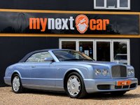 USED 2006 56 BENTLEY AZURE 6.8 AZURE 2d 451 BHP Well-Specified Azure with 39,000 From New + Just been serviced at Bentley Manchester + Silver Lake Blue Over Cream Leather + Desirable Second Generation Azure With 6.75 Litre Twin-Turbo Engine