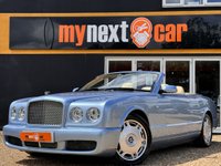 USED 2006 56 BENTLEY AZURE 6.8 AZURE 2d 451 BHP Well-Specified Azure with 39,000 From New + Just been serviced at Bentley Manchester + Silver Lake Blue Over Cream Leather + Desirable Second Generation Azure With 6.75 Litre Twin-Turbo Engine