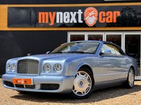 USED 2006 56 BENTLEY AZURE 6.8 AZURE 2d 451 BHP Well-Specified Azure with 39,000 From New + Just been serviced at Bentley Manchester + Silver Lake Blue Over Cream Leather + Desirable Second Generation Azure With 6.75 Litre Twin-Turbo Engine