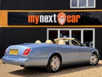 USED 2006 56 BENTLEY AZURE 6.8 AZURE 2d 451 BHP Well-Specified Azure with 39,000 From New + Just been serviced at Bentley Manchester + Silver Lake Blue Over Cream Leather + Desirable Second Generation Azure With 6.75 Litre Twin-Turbo Engine