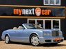 USED 2006 56 BENTLEY AZURE 6.8 AZURE 2d 451 BHP Well-Specified Azure with 39,000 From New + Just been serviced at Bentley Manchester + Silver Lake Blue Over Cream Leather + Desirable Second Generation Azure With 6.75 Litre Twin-Turbo Engine