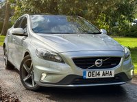 USED 2014 14 VOLVO V40 2.0 D3 R-DESIGN LUX NAV 5d 148 BHP 
