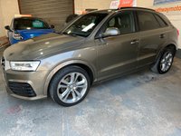 USED 2016 66 AUDI Q3 2.0 TDI QUATTRO S LINE PLUS 5d 148 BHP &pound;1000&rsquo;S OF EXTRA&rsquo;S !!!