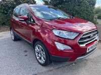 USED 2018 68 FORD ECOSPORT 1.0 TITANIUM 5d 124 BHP TOW BAR - FULL SERVICE HISTORY