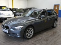 USED 2012 62 BMW 3 SERIES 2.0 320D SE TOURING 5d 181 BHP NICE TIDY EXAMPLE LEATHER HEATED SEATS CRUISE CONTROL PARKING SENSORS