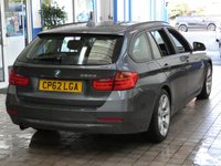 USED 2012 62 BMW 3 SERIES 2.0 320D SE TOURING 5d 181 BHP NICE TIDY EXAMPLE LEATHER HEATED SEATS CRUISE CONTROL PARKING SENSORS