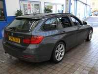 USED 2012 62 BMW 3 SERIES 2.0 320D SE TOURING 5d 181 BHP NICE TIDY EXAMPLE LEATHER HEATED SEATS CRUISE CONTROL PARKING SENSORS