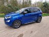 USED 2019 68 FORD ECOSPORT 1.0 ST-LINE 5d 124 BHP ZERO DEPOSIT FINANCE AVAILABLE