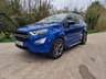 USED 2019 68 FORD ECOSPORT 1.0 ST-LINE 5d 124 BHP ZERO DEPOSIT FINANCE AVAILABLE