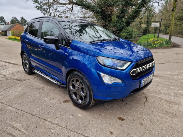 2019 68 Ford Ecosport 1.0 ST-LINE 5d 124 BHP