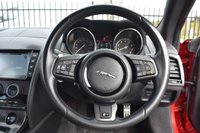 USED 2015 JAGUAR F-TYPE 5.0 R AWD 2d 550 BHP ITALIAN RACING RED / LOW MILES