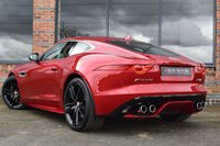 USED 2015 JAGUAR F-TYPE 5.0 R AWD 2d 550 BHP ITALIAN RACING RED / LOW MILES