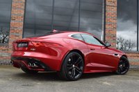 USED 2015 JAGUAR F-TYPE 5.0 R AWD 2d 550 BHP ITALIAN RACING RED / LOW MILES