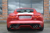 USED 2015 JAGUAR F-TYPE 5.0 R AWD 2d 550 BHP ITALIAN RACING RED / LOW MILES