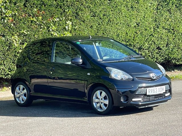 2013 63 Toyota Aygo 1.0 VVT-I MOVE WITH STYLE 5d 68 BHP