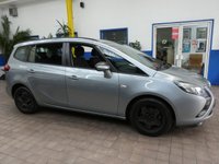 USED 2015 15 VAUXHALL ZAFIRA TOURER 1.4 EXCLUSIV 5d 138 BHP NICE TIDY EXAMPLE 7 SEATS BLUETOOTH CRUISE CONTROL PARKING SENSORS ONLY 2 OWNER FOM NEW 8 SERVICES TO 87K MILES JUNE 2023