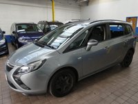 USED 2015 15 VAUXHALL ZAFIRA TOURER 1.4 EXCLUSIV 5d 138 BHP NICE TIDY EXAMPLE 7 SEATS BLUETOOTH CRUISE CONTROL PARKING SENSORS ONLY 2 OWNER FOM NEW 8 SERVICES TO 87K MILES JUNE 2023