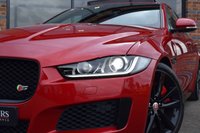 USED 2016 66 JAGUAR XE 3.0 S 4d 335 BHP PAN ROOF / MERIDIAN / BLACK PK