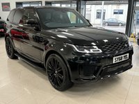 USED 2018 68 LAND ROVER RANGE ROVER SPORT 3.0 SDV6 HSE 5d 306 BHP PANORAMIC ROOF & MERIDIAN & FULLY LOADED & BLACK PACK!