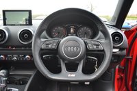 USED 2018 67 AUDI A3 2.0 S3 SPORTBACK TFSI QUATTRO BLACK EDITION 5d 306 BHP PANORAMIC ROOF / B & O SOUND