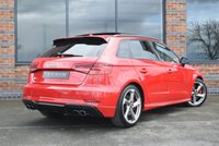 USED 2018 67 AUDI A3 2.0 S3 SPORTBACK TFSI QUATTRO BLACK EDITION 5d 306 BHP PANORAMIC ROOF / B & O SOUND
