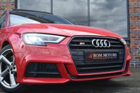 USED 2018 67 AUDI A3 2.0 S3 SPORTBACK TFSI QUATTRO BLACK EDITION 5d 306 BHP PANORAMIC ROOF / B & O SOUND