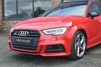 USED 2018 67 AUDI A3 2.0 S3 SPORTBACK TFSI QUATTRO BLACK EDITION 5d 306 BHP PANORAMIC ROOF / B & O SOUND