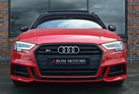USED 2018 67 AUDI A3 2.0 S3 SPORTBACK TFSI QUATTRO BLACK EDITION 5d 306 BHP PANORAMIC ROOF / B & O SOUND