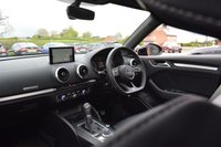 USED 2018 67 AUDI A3 2.0 S3 SPORTBACK TFSI QUATTRO BLACK EDITION 5d 306 BHP PANORAMIC ROOF / B & O SOUND