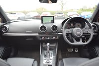 USED 2018 67 AUDI A3 2.0 S3 SPORTBACK TFSI QUATTRO BLACK EDITION 5d 306 BHP PANORAMIC ROOF / B & O SOUND