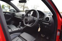 USED 2018 67 AUDI A3 2.0 S3 SPORTBACK TFSI QUATTRO BLACK EDITION 5d 306 BHP PANORAMIC ROOF / B & O SOUND