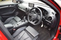 USED 2018 67 AUDI A3 2.0 S3 SPORTBACK TFSI QUATTRO BLACK EDITION 5d 306 BHP PANORAMIC ROOF / B & O SOUND