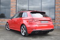 USED 2018 67 AUDI A3 2.0 S3 SPORTBACK TFSI QUATTRO BLACK EDITION 5d 306 BHP PANORAMIC ROOF / B & O SOUND