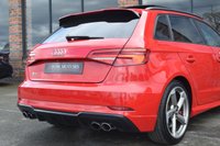 USED 2018 67 AUDI A3 2.0 S3 SPORTBACK TFSI QUATTRO BLACK EDITION 5d 306 BHP PANORAMIC ROOF / B & O SOUND