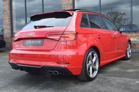 USED 2018 67 AUDI A3 2.0 S3 SPORTBACK TFSI QUATTRO BLACK EDITION 5d 306 BHP PANORAMIC ROOF / B & O SOUND