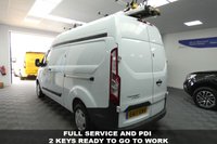 USED 2017 17 FORD TRANSIT CUSTOM 2.0 310 HR P/V 104 BHP 1 OWNER LWB HI ROOF 6 MONTHS WARRANTY  1 OWNER LWB HI ROOF EURO 6 ULEZ CHOICE IN STOCK