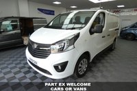 USED 2019 19 VAUXHALL VIVARO 1.6 L1H1 2700 SPORTIVE CDTI 120 BHP 1 OWNER SWB AIR CONDITIONING EURO 6