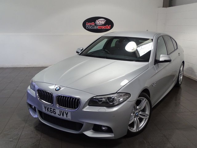 2016 66 BMW 5 Series 2.0 520D M SPORT 4d 188 BHP