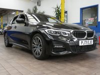 USED 2021 71 BMW 3 SERIES 2.0 330E M SPORT 4d 288 BHP SAT NAV LEATHER HEATED SEATS REAR VIEW CAMERA VIRTUAL COCKPIT PARKING SENSORS 1 OWNER SERVICE HISTORY
