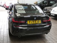 USED 2021 71 BMW 3 SERIES 2.0 330E M SPORT 4d 288 BHP SAT NAV LEATHER HEATED SEATS REAR VIEW CAMERA VIRTUAL COCKPIT PARKING SENSORS 1 OWNER SERVICE HISTORY